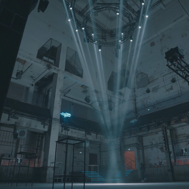 Professioneller Artist Content für Booking Agentur: 4kFactory dokumentiert das Lichtdesign und die Stage-Atmosphäre bei Bassgeflüster in Nürnberg
